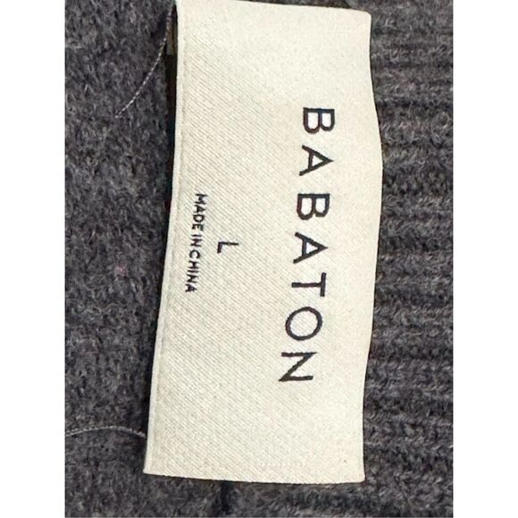 Babaton Aritzia gray 100% wool sweater size L - Picture 8 of 8